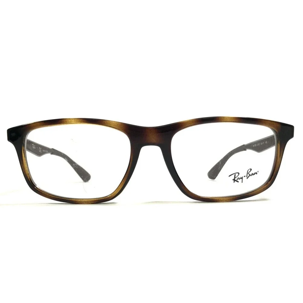 Ray-Ban Eyeglasses Frames RB7055 2012 Tortoise Brown Gray Rectangular 53-17-145